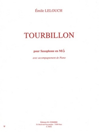 LELOUCH Emile Tourbillon saxophone mib et piano Partition