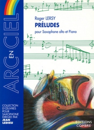 LERSY Roger Prludes saxophone alto et piano Partition