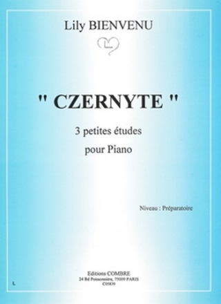 BIENVENU Lily Czernyte (3 petites tudes) piano Partition