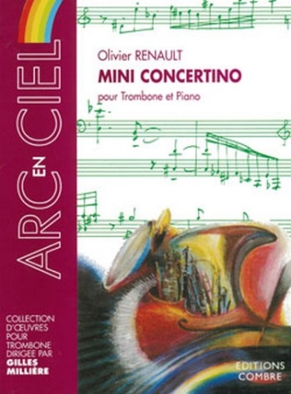 RENAULT Olivier Mini concertino trombone et piano Partition