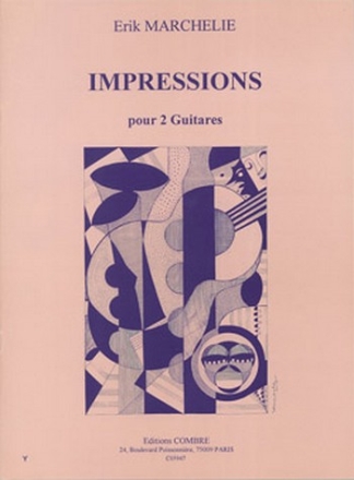 MARCHELIE Erik Impressions 2 guitares Partition