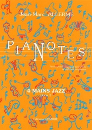 Pianotes 4 mains Jazz vol.3: pour piano  4 mains partition