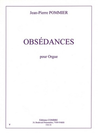 POMMIER Jean-Pierre Obsdances orgue Partition