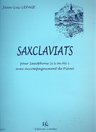 Saxclaviats pour saxophone en sib ou mib et piano