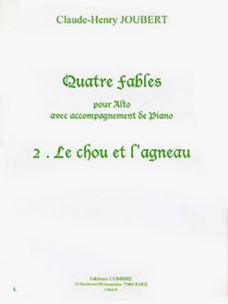 Le chou et l'agneau pour alto et piano