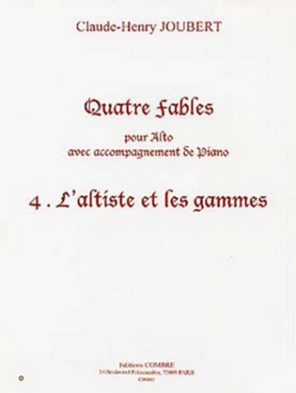 L'Altiste et les gammes pour alto et piano