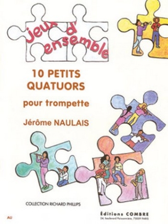 NAULAIS Jrme Petits quatuors (10) 4 trompettes Partition