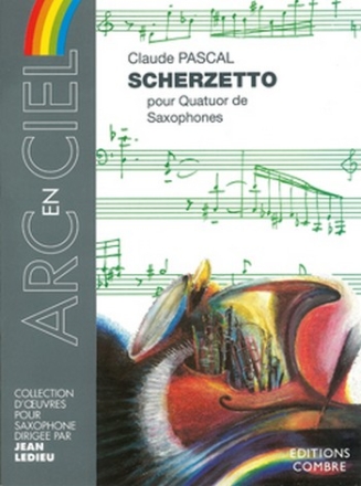 PASCAL Claude Scherzetto quatuor de saxophones Partition