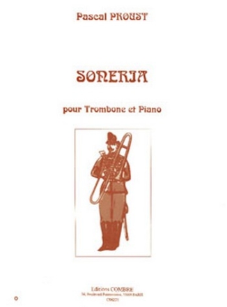 PROUST Pascal Soneria trombone et piano Partition