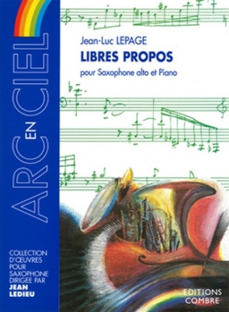 LEPAGE Jean-Luc Libres propos saxophone alto et piano Partition