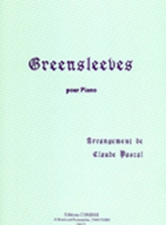 Greensleeves piano Partition
