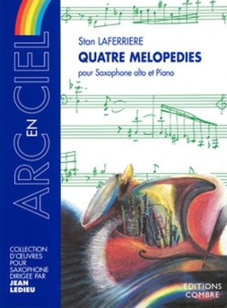 LAFERRIERE Stan Mlopdies (4) saxophone alto et piano Partition