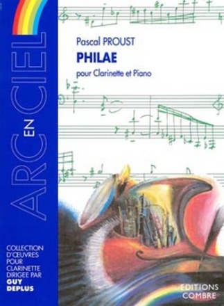 PROUST Pascal Philae clarinette et piano Partition