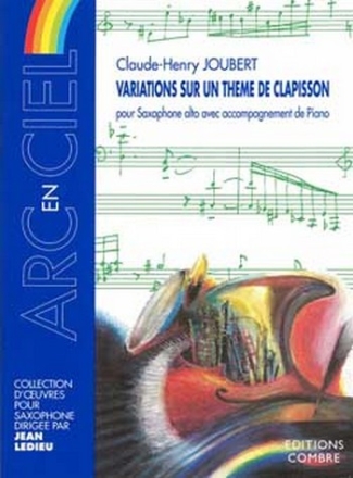 JOUBERT Claude-Henry Variations sur un thme de Clapisson saxophone alto et piano Partition