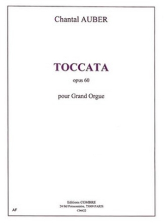 AUBER Chantal Toccata Op.60 orgue Partition