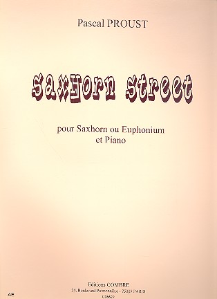 Saxhorn Street pour saxhorn (euphonium) et piano