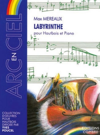 MEREAUX Max Labyrinthe hautbois et piano Partition