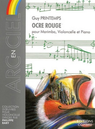 PRINTEMPS Guy Ocre rouge marimba, violoncelle et piano Partition