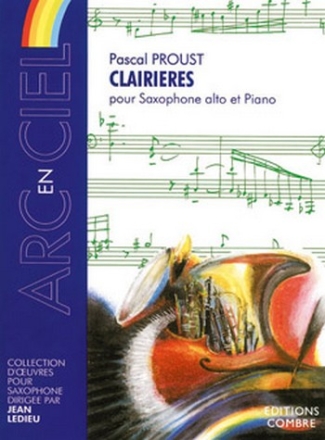 PROUST Pascal Clairires saxophone alto et piano Partition