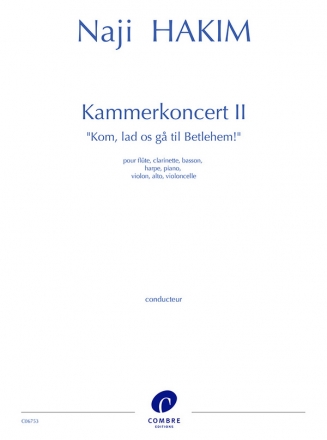 C06753  Naji Hakim, Kammerkoncert II for chamber ensemble