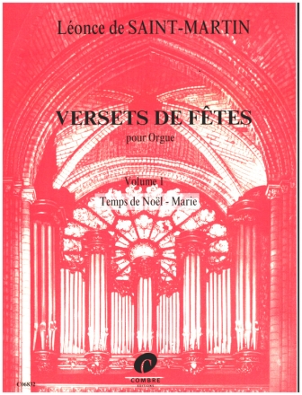 Versets de ftes Vol.1 pour orgue