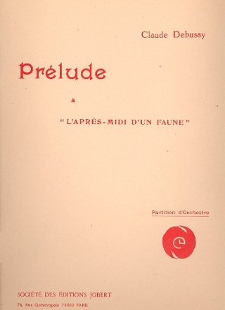 Prlude  l'aprs-midi d'un faune pour orchestre conducteur (partition)