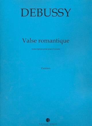Valse romantique pour piano 4 hands