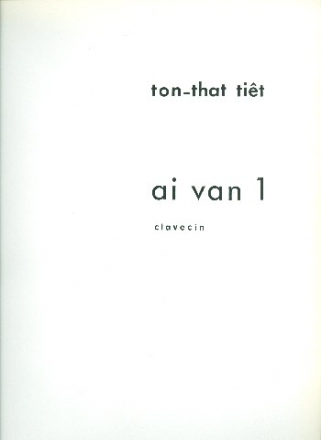 Ai van 1 pour clavecin