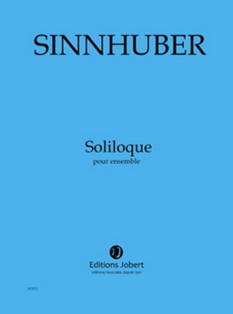SINNHUBER Claire-Mlanie Soliloque ensemble Partition