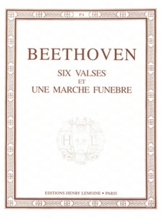 6 Valses  et Marche Funbre pour piano