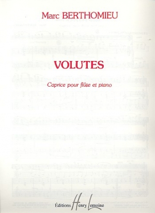 Volutes pour flute et piano