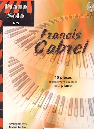 10 Pices (+CD) pour piano (avec paroles)