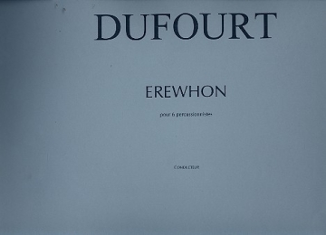 Erewhon pour 6 percussionistes partition