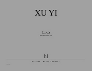 Xu, Yi Liao Percussion solo Partition