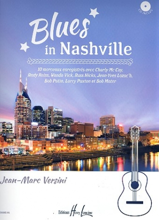 Blues in Nashville (+CD) for guitar/tab