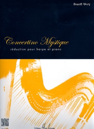 Concertino mystique pour harpe et orchestre  cordes pour harpe et piano