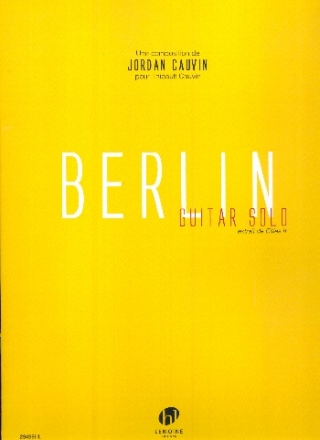 Berlin pour guitare