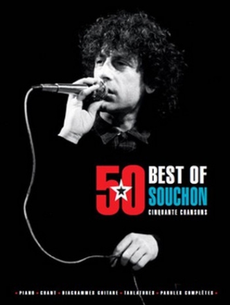 Best of Alain Souchon - 50 chansons pour chant, guitare et piano  Songbook