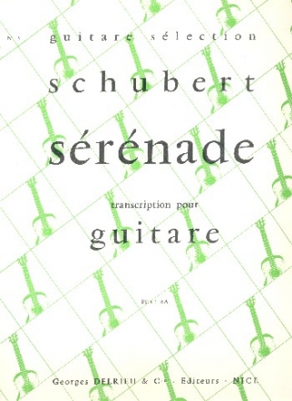 Srnade pour guitare