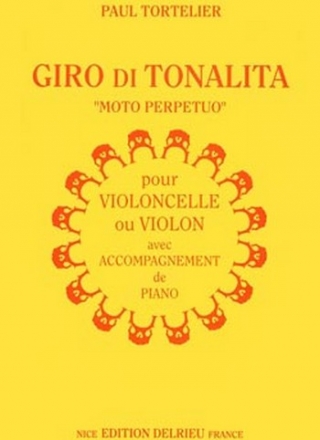 Giro di tonalita pour violoncelle et piano
