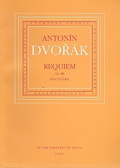 Requiem op.89 fr Soli, gem Chor und Orchester Studienpartitur