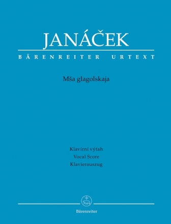 Glagolitische Messe (Fassung letzter Hand) und Streichorchester Klavierauszug (tschech)