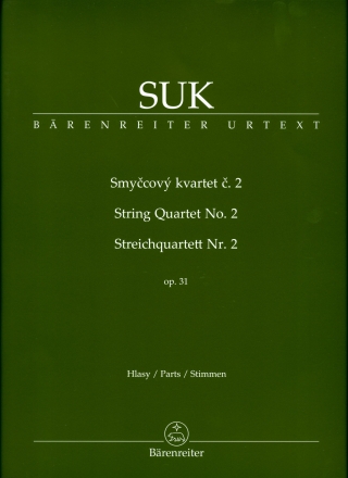 Streichquartett Nr.2 op.31  Stimmen