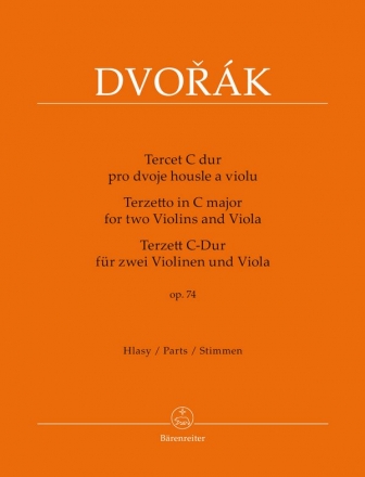 Terzetto op.74 fr 2 Violinen und Viola Stimmen