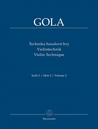 Violintechnik Band 2 (tschech/dt/en)