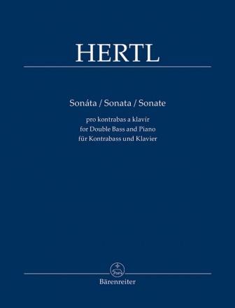 Sonate fr Kontraba und Klavier