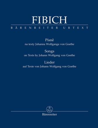 Lieder fr Gesang und Klavier Partitur