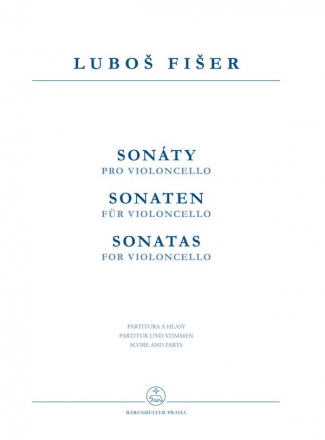 Sonaten fr Violoncello fr Violoncello (solo/Violoncello und Klavier/2 Violoncelli) Partitur und Stimmen