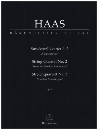 Quartett Nr.2 op.7 fr Streichquartett (Schlagzeug ad lib) Studienpartitur
