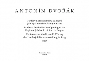 Fanfaren zur feierlichen Erffnung der Landesjubilumsausstellung in P fr 4 Blechblser und Pauken Partitur und Stimmen